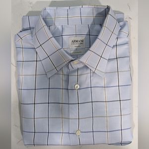 Armani Collezioni Luxury light blue button-down Sz. 17/43
